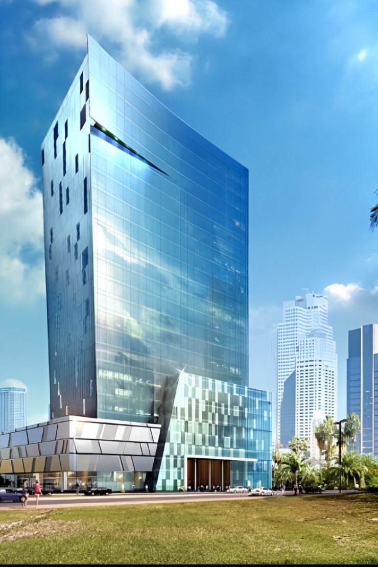 Boris Becker Business Tower, Business Bay: project render