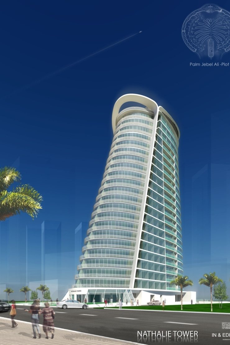 Nathalie Tower, Palm Jabal Ali: project render