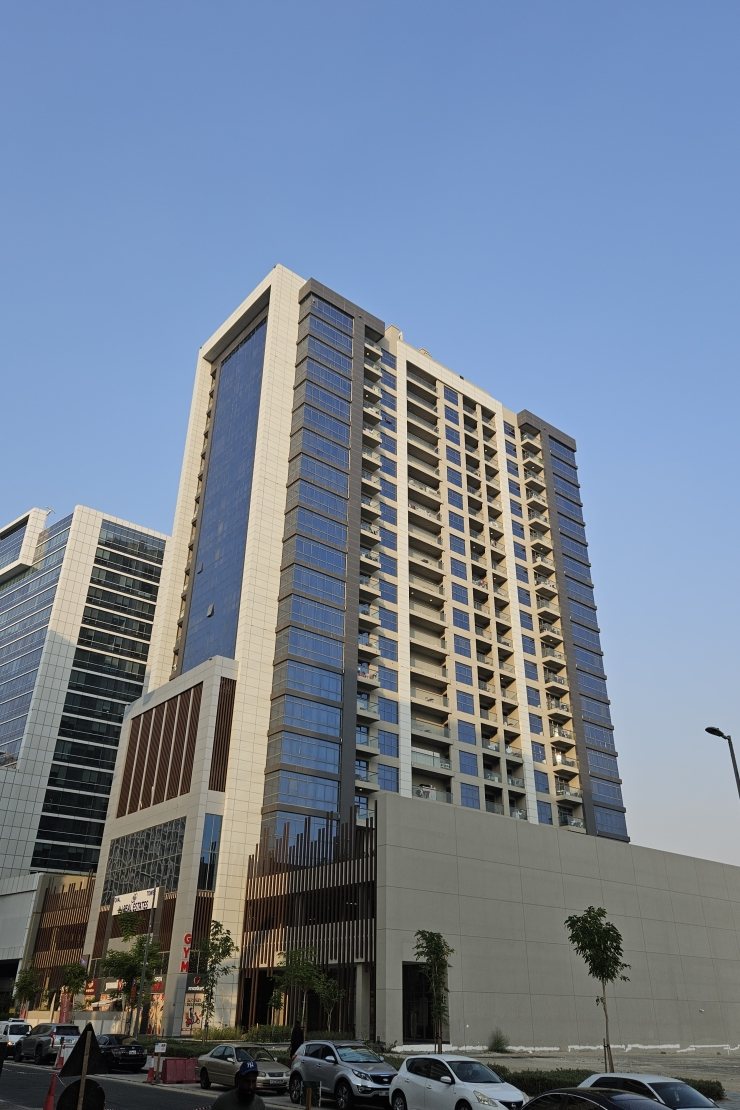 Oval Tower, Business Bay: project render