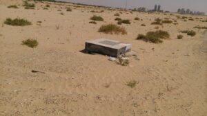 Medium Pyramid, Wadi Al Safa 2: Dubai Land Department inspection photo, October 2015