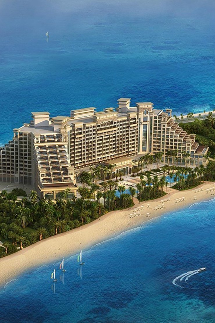 Conrad Palm Jumeirah, Palm Jumeirah: project render