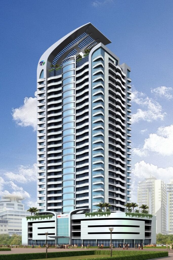 Rufi Century Tower, Al Hebiah Fourth: project render