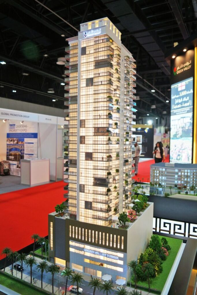 Green Valley Tower, Jumeirah Village Circle (JVC): project render