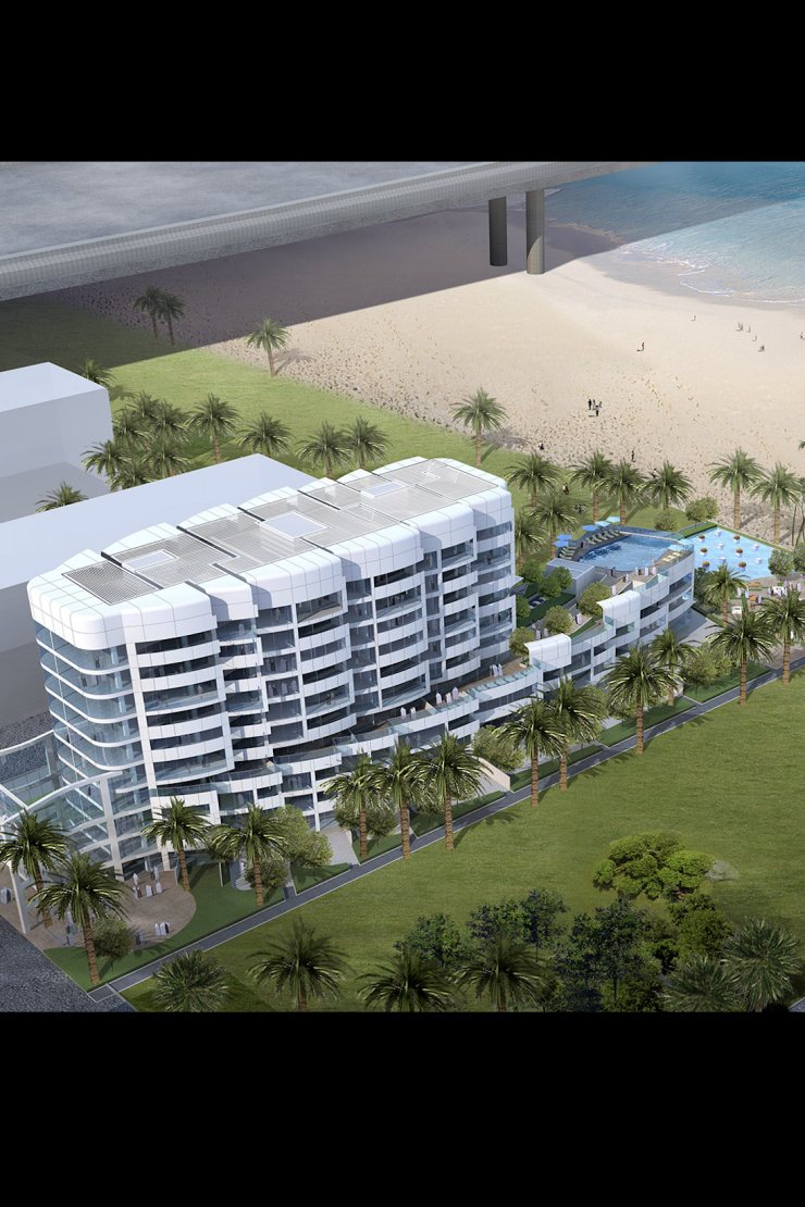 Wave Residence, Hessyan First: project render
