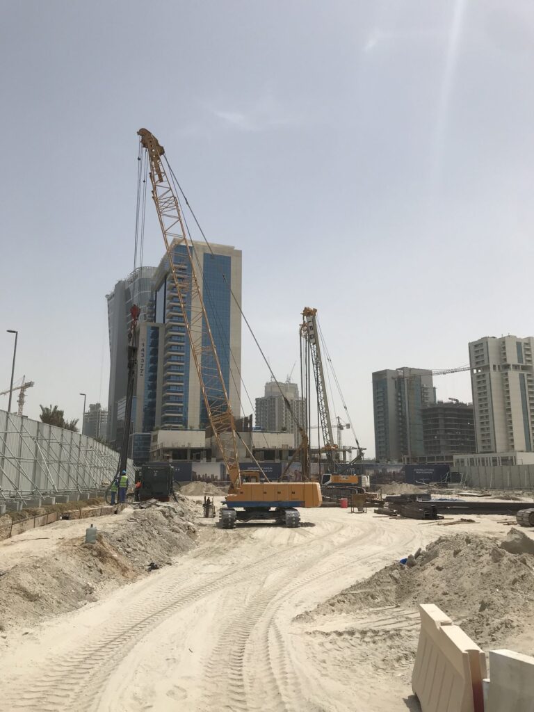 Marasi Riverside, Business Bay: Dubai Land Department inspection photo, August 2018