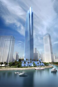 Sky Scraper, Business Bay: project render