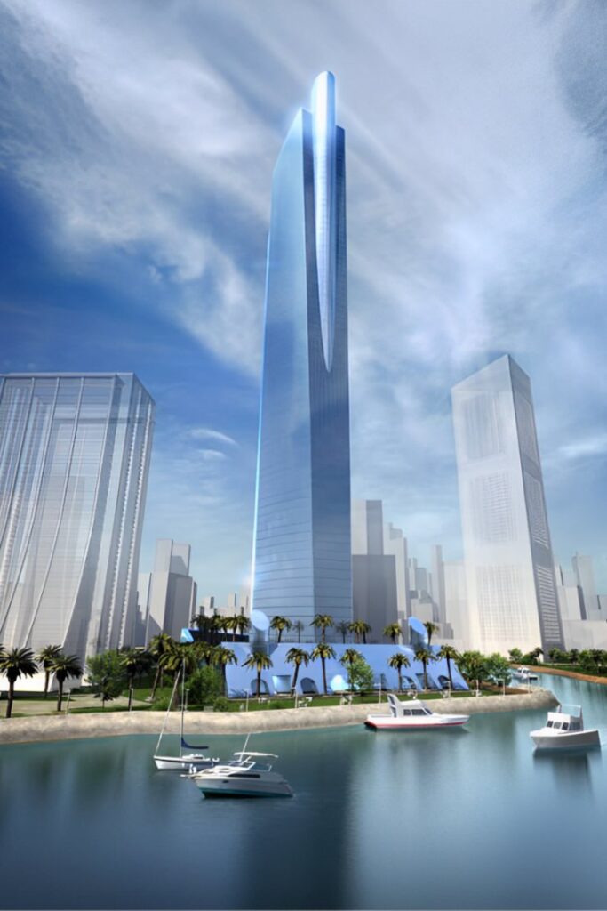 Sky Scraper, Business Bay: project render