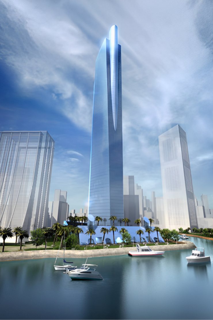 Sky Scraper, Business Bay: project render