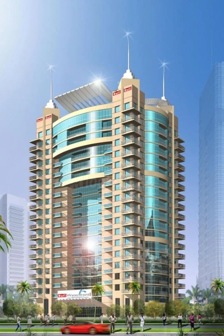 Rufi Water Front Residency, Al Hebiah Fourth: project render