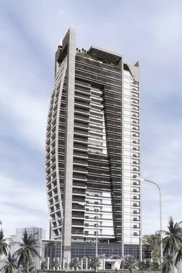 Eden Blue, Dubai Marina: project render
