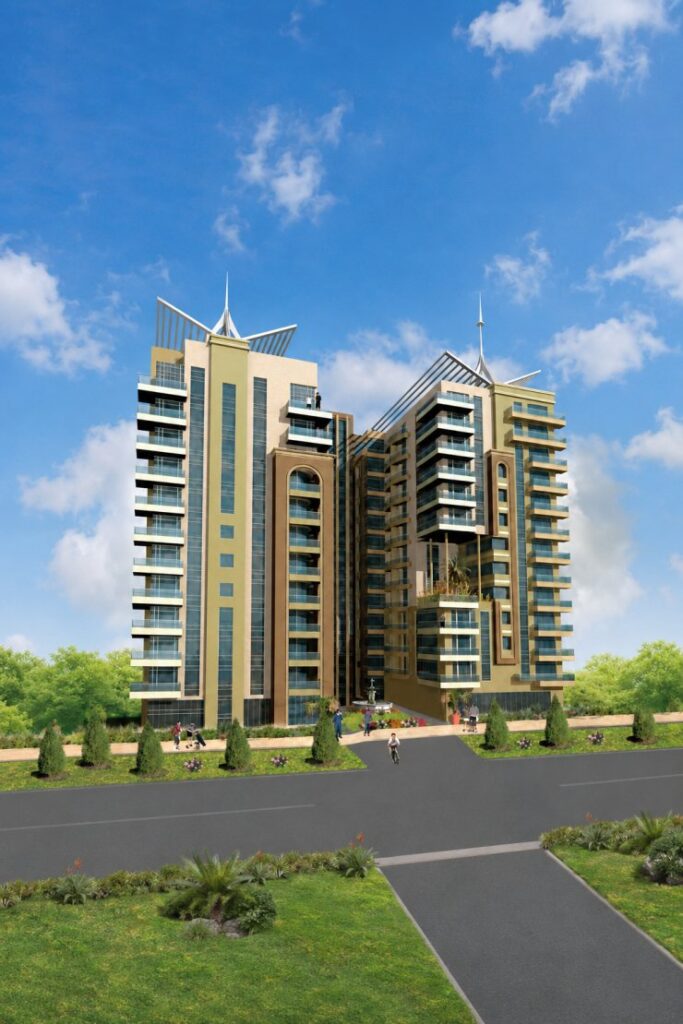 Dunes Residence, Al Hebiah Fourth: project render
