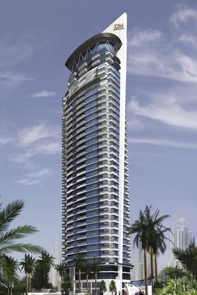K.P.M Tower, Dubai Marina: project render