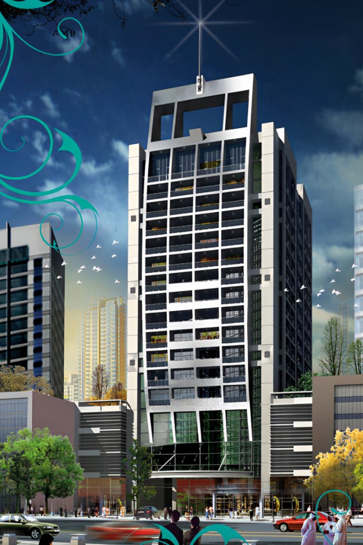 World Wide Tower, Jabal Ali Industrial Third: project render