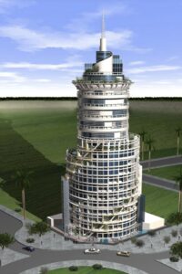 Rotating Residence, Jumeirah Village Circle (JVC): project render