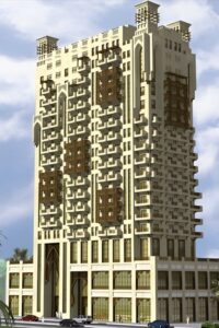 Yaass Tower, Al Jadaf: project render