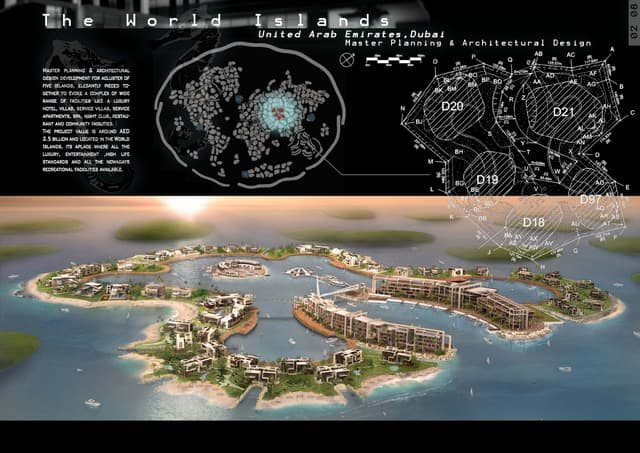 Pangkor Laut Luxury Residence & Spa Village, World Islands: project render