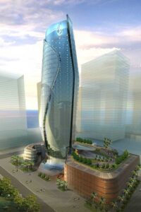 Amwaj Tower, Madinat Dubai Almelaheyah: project render