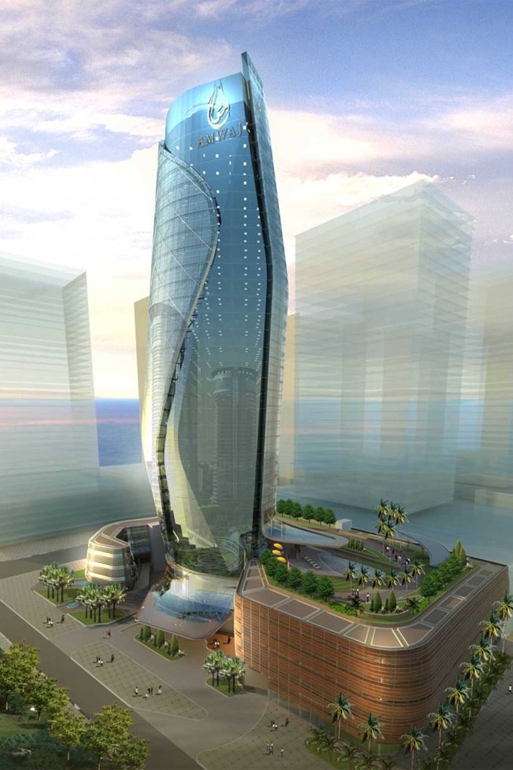 Amwaj Tower, Madinat Dubai Almelaheyah: project render