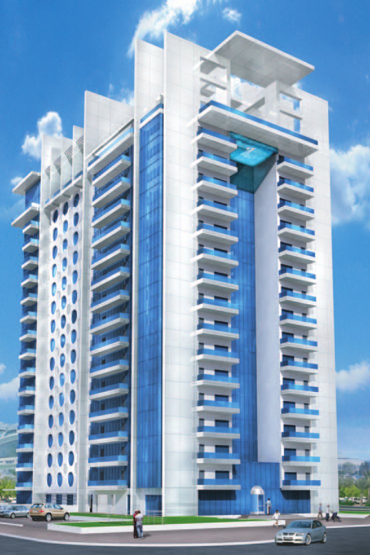 Universal Tower, Al Hebiah Fourth: project render
